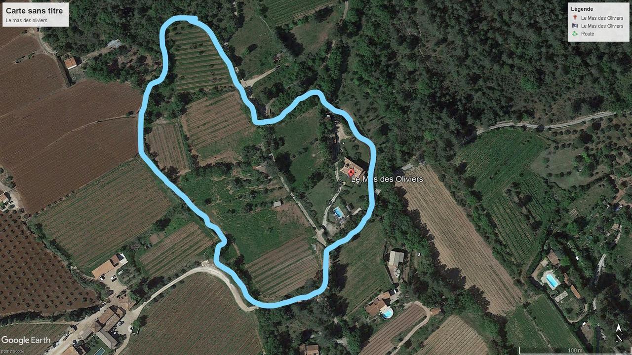 Le Mas Des Oliviers Puget-Ville Eksteriør bilde